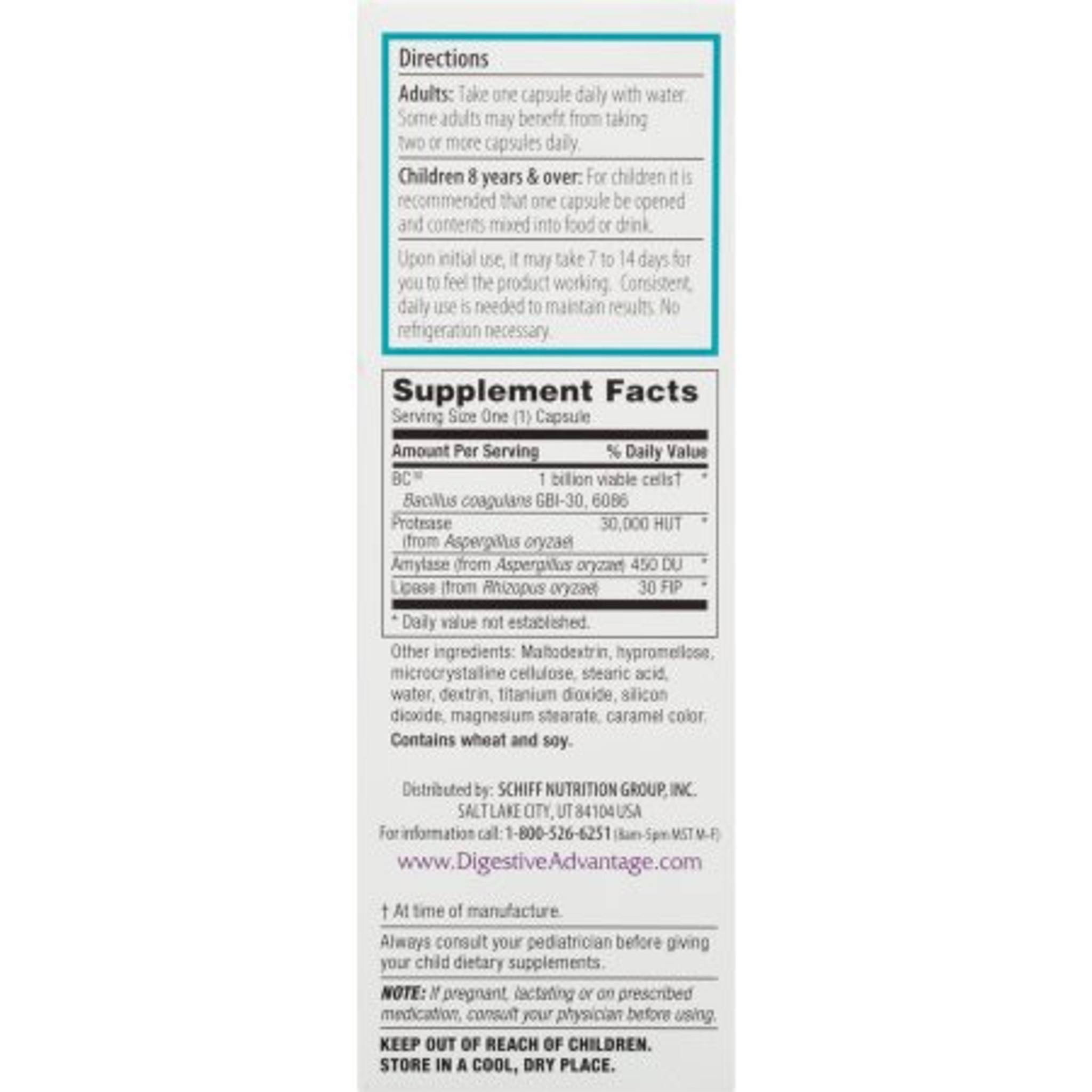 Digestive Advantage Intensive Bowel Support Probiotic 32 Capsules