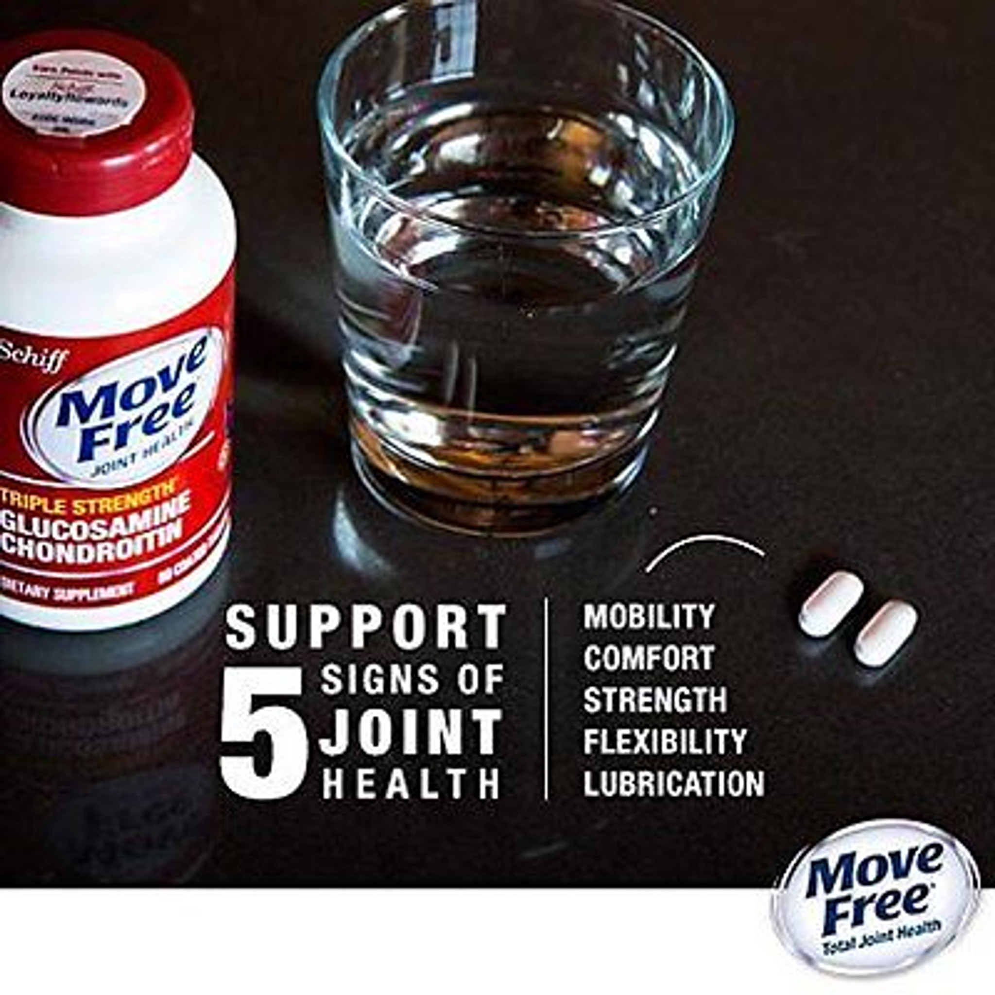 Move Free Glucosamine Chondroitin MSM & Vitamin D3 - Joint Health (80  Tablets) by Schiff Products at the Vitamin Shoppe