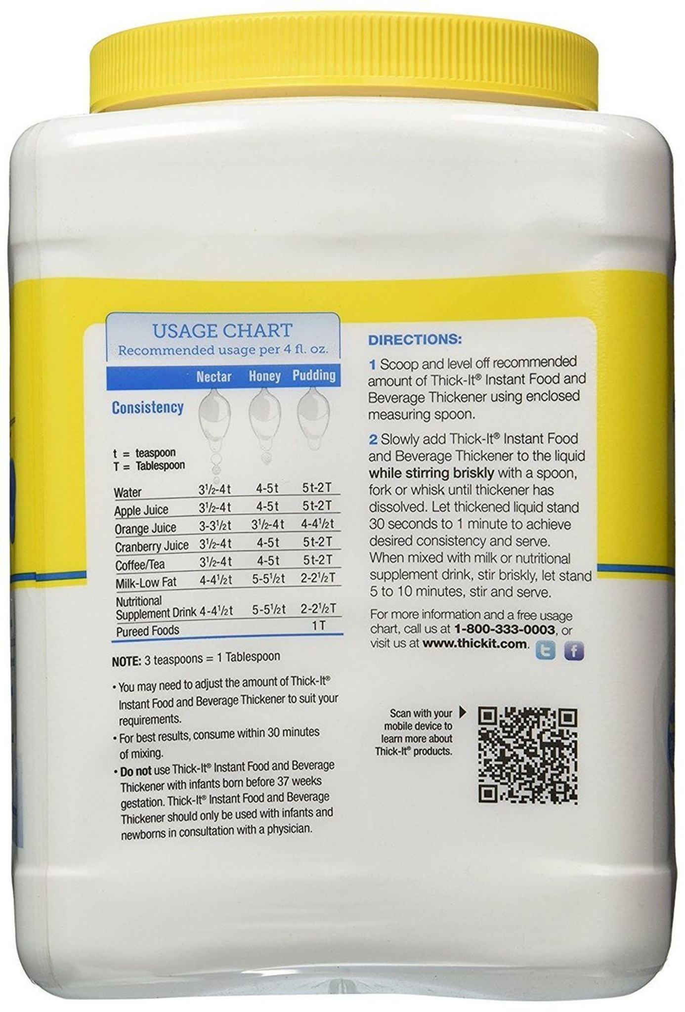 School Health Thick-It Instant Food Thickener