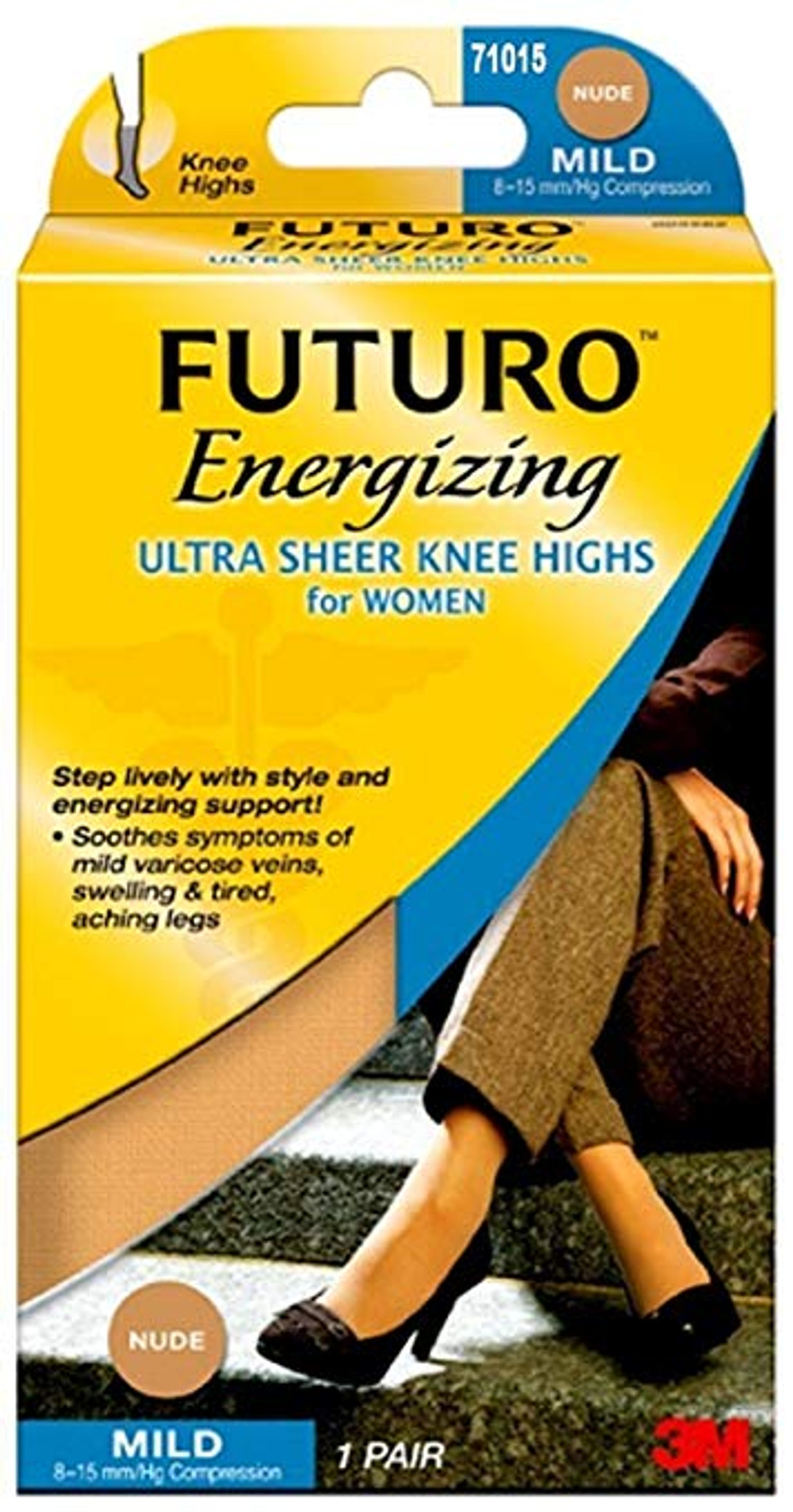 Futuro Energizing Ultra Sheer Knee Highs for Women,