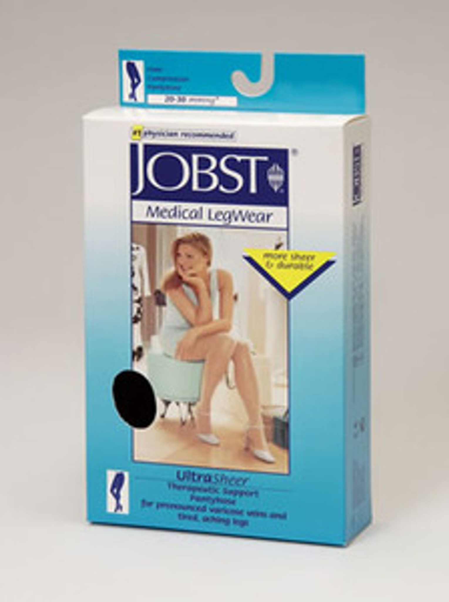 جوارب طويلة Jobst UltraSheer في 20-30 مم زئبق