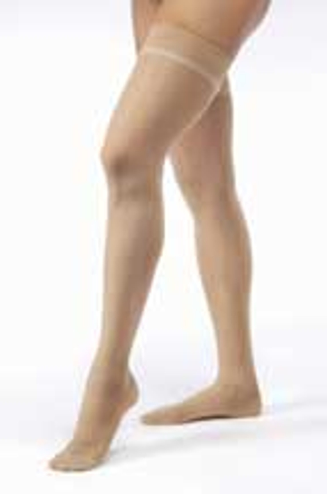 Jobst Ultrasheer Thigh Highs Petite 15-20 mmHg w/ Lace Silicone Top Band 