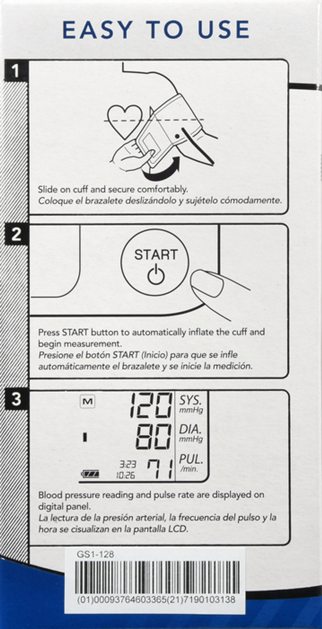 A&D Medical Multi-User Blood Pressure Monitor (UA-767F) 