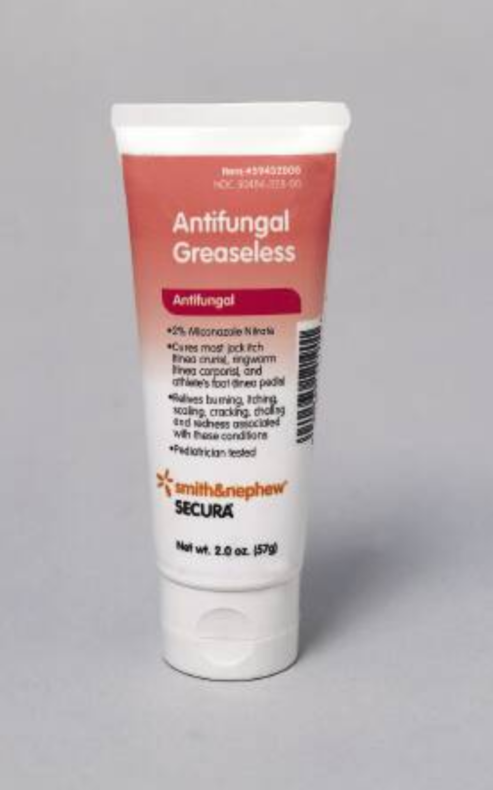 Secura Antifungal Greaseless 2 Strength Cream 2 oz Tube