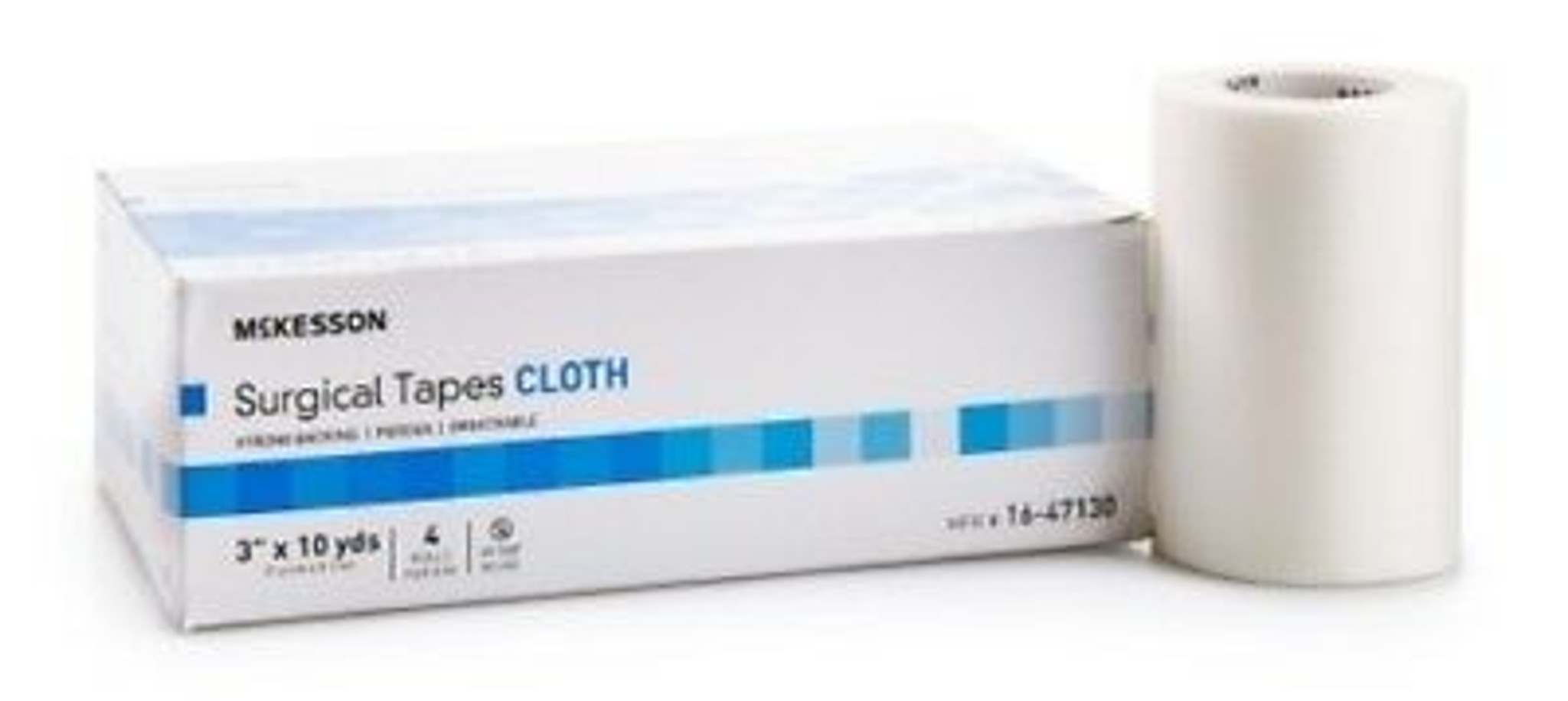 Cloth Surgical Tape 3 Inch X 10 Yards White NonSterile 