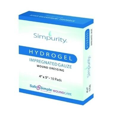 HydroGel Dressing 4 X 5 Inch Case of 80