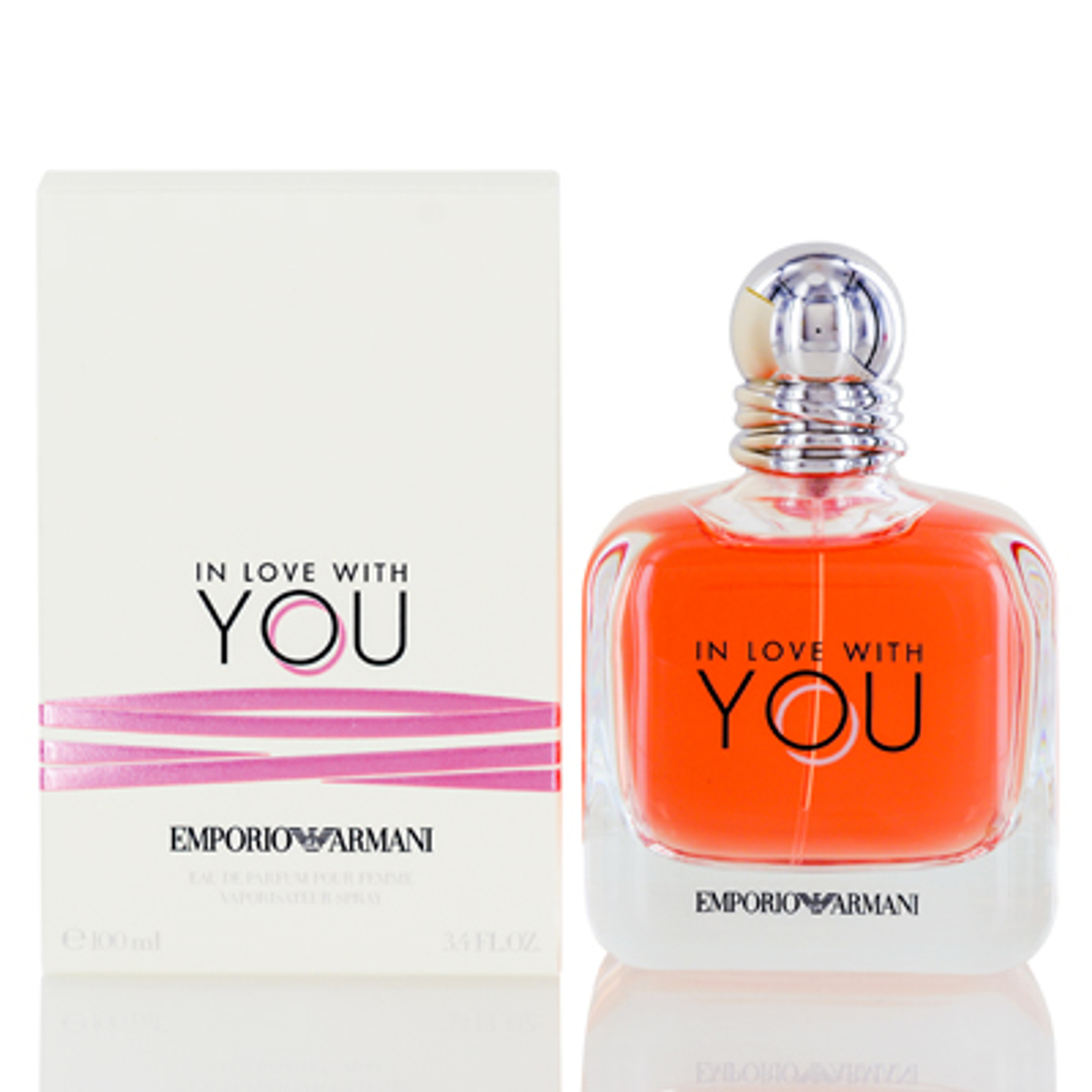 EMPORIO IN LOVE WITH YOU GIORGIO ARMANI EDP SPRAY 3.4 OZ 100 ML W