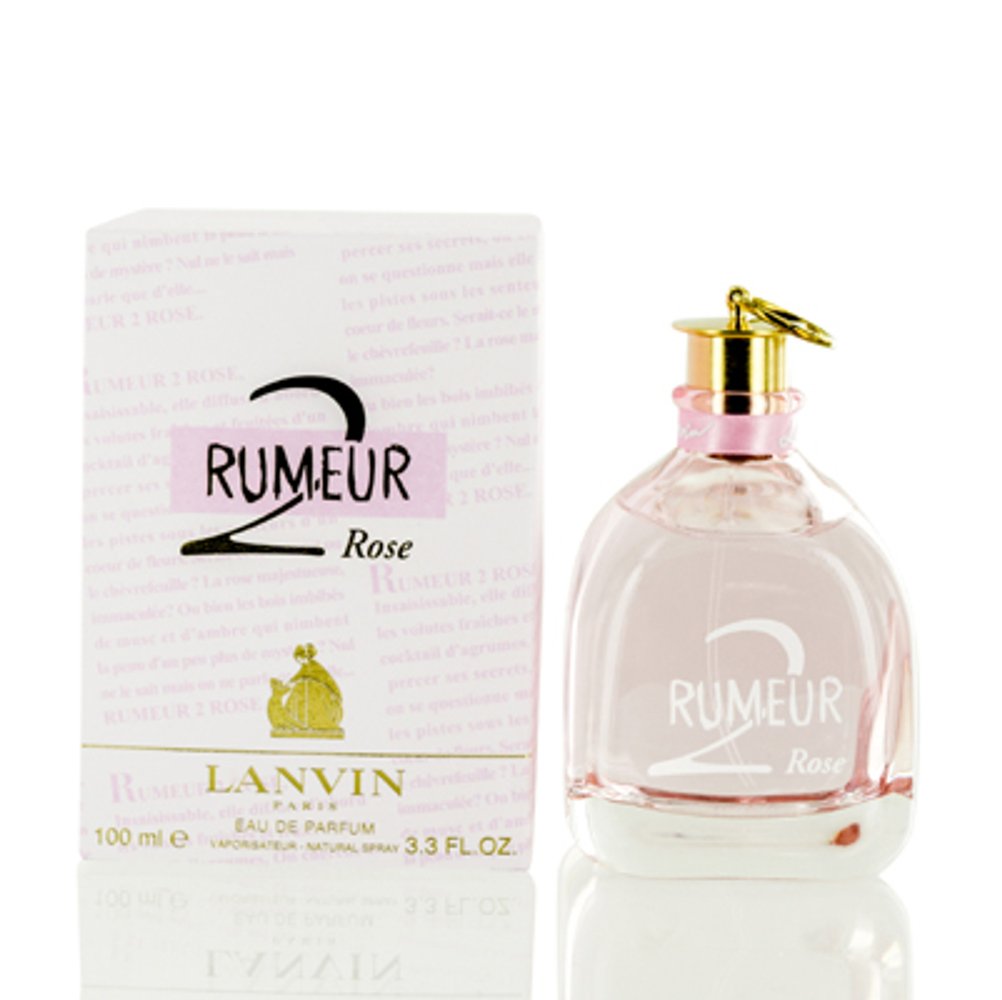 RUMEUR 2 ROSE LANVIN EDP SPRAY 3.3 OZ W