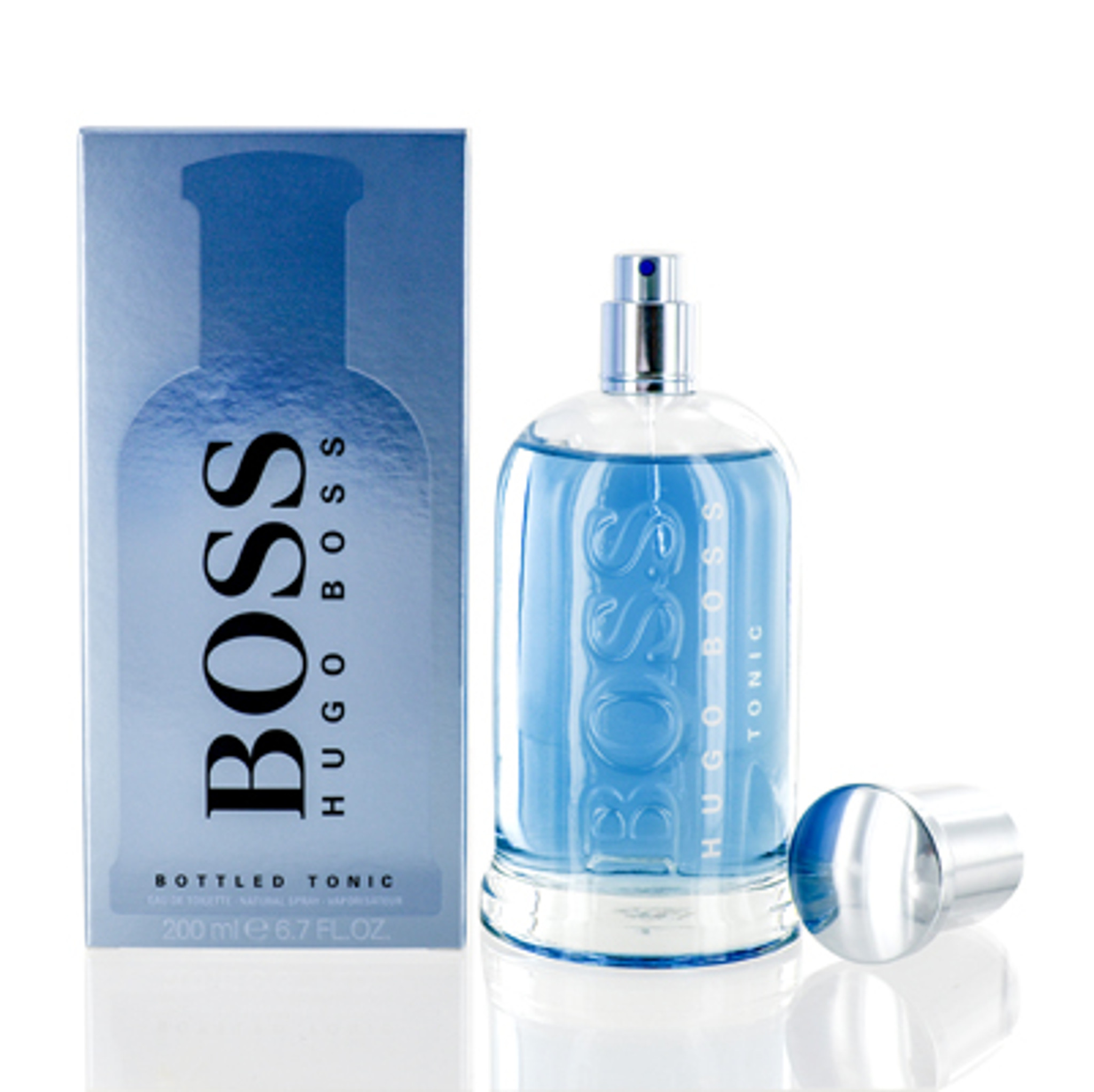 boss bottled grey