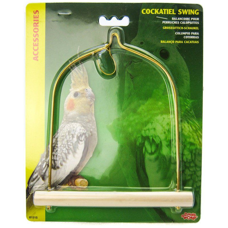cockatiel swing