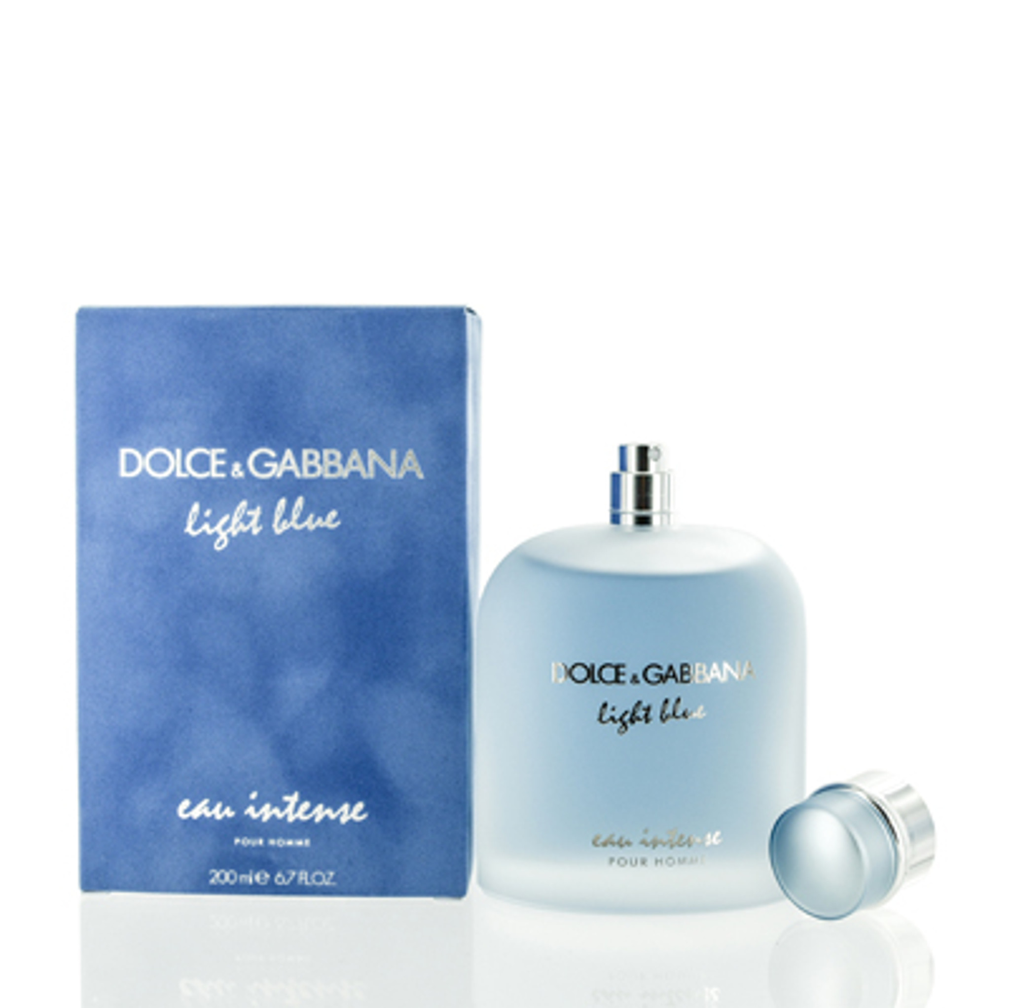 LIGHT BLUE EAU INTENSE/D&G EDP SPRAY 6.7 OZ (200 ML) (M)