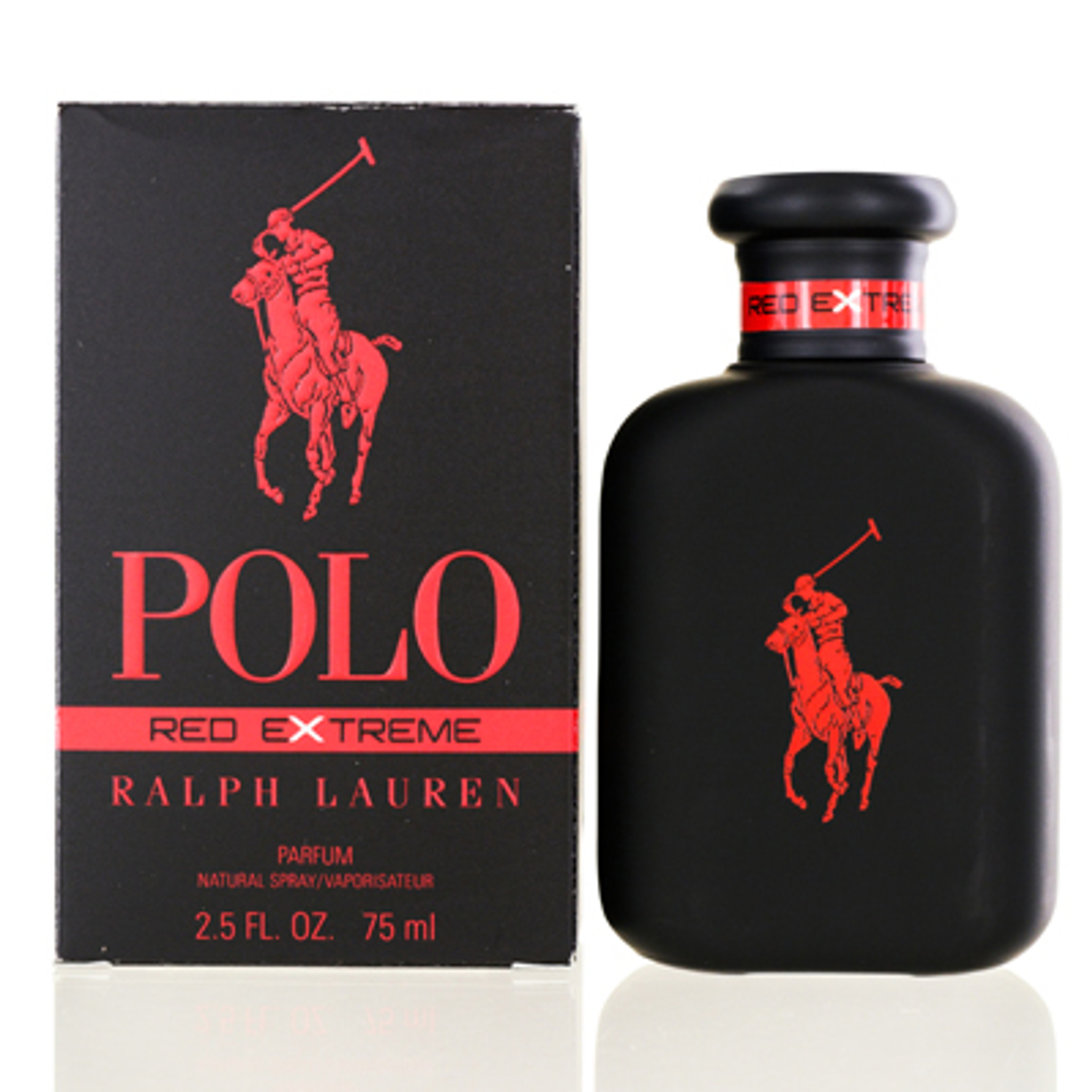 POLO RED EXTREME MEN RALPH LAUREN EDP SPRAY 2.5 OZ 75 ML M