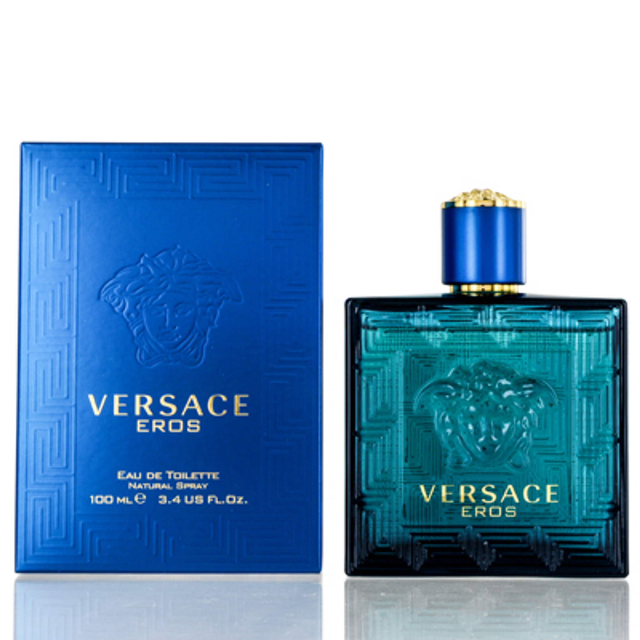 versace eros by versace eau de toilette spray 3.4 oz