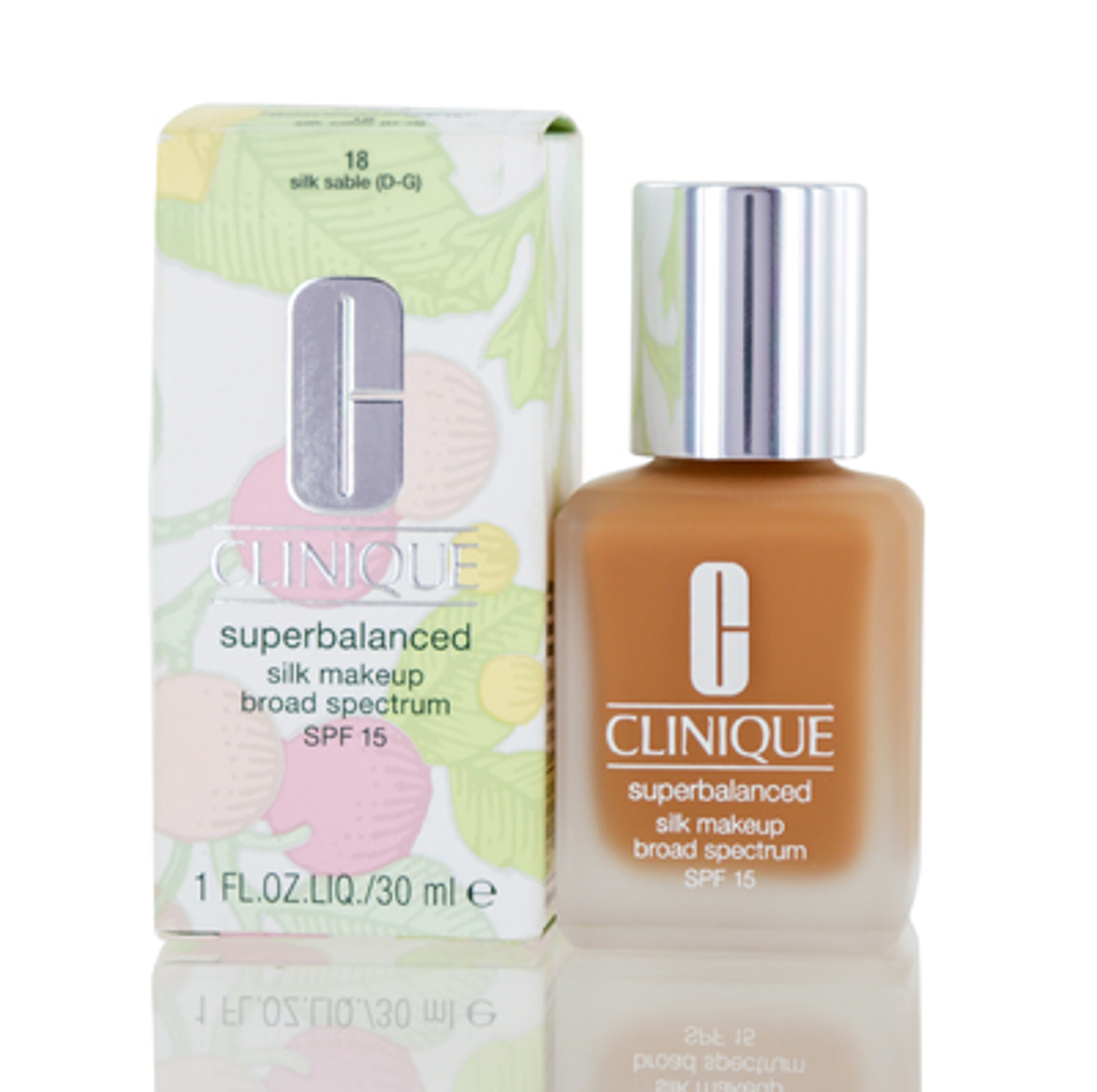 CLINIQUE/SUPERBALANCED SILK BROAD SPECTRUM (18) SILK SABLE 1.0 OZ DRY COMBINATION TO OILY SPF 15