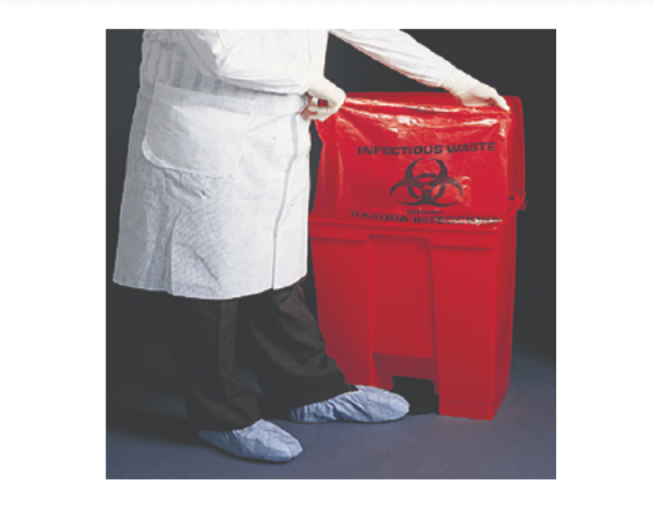McKesson Infectious Waste Bag 7 10 gal. Red LLDPE 24 X 24 Inch 500