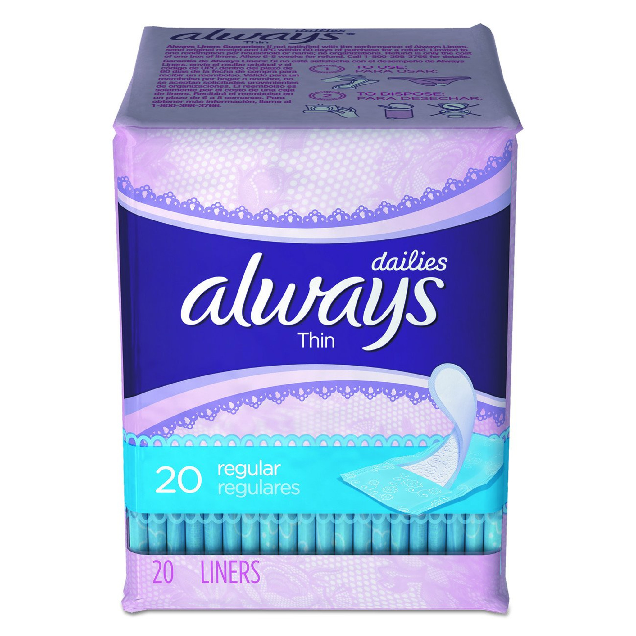 BL Always Pads Size 1 Ultra Thin 10 Count Regular - Pack of 3 