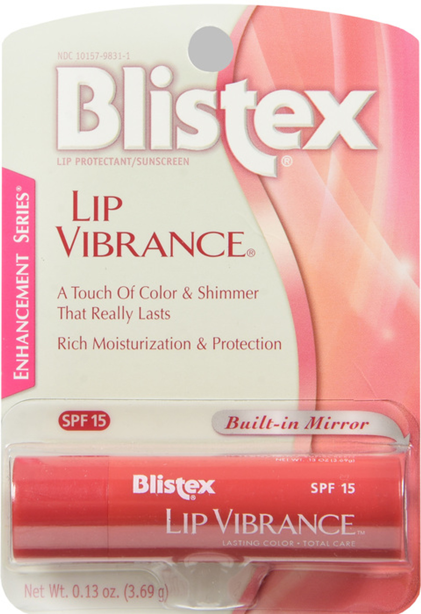 Blistex Lip Vibrance SPF 15 Lip Balm 0.13 oz 12 Pack - drugsupplystore.com