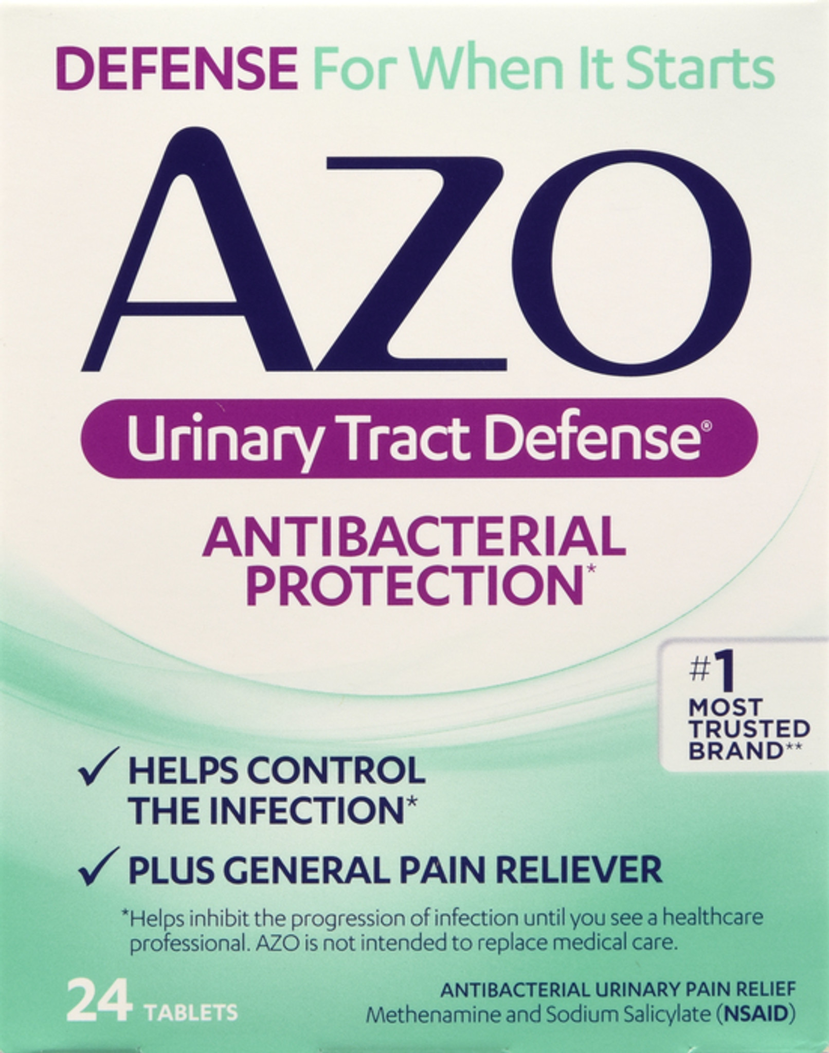 AZO urinvejsbeskyttelsestabletter 24 stk. -