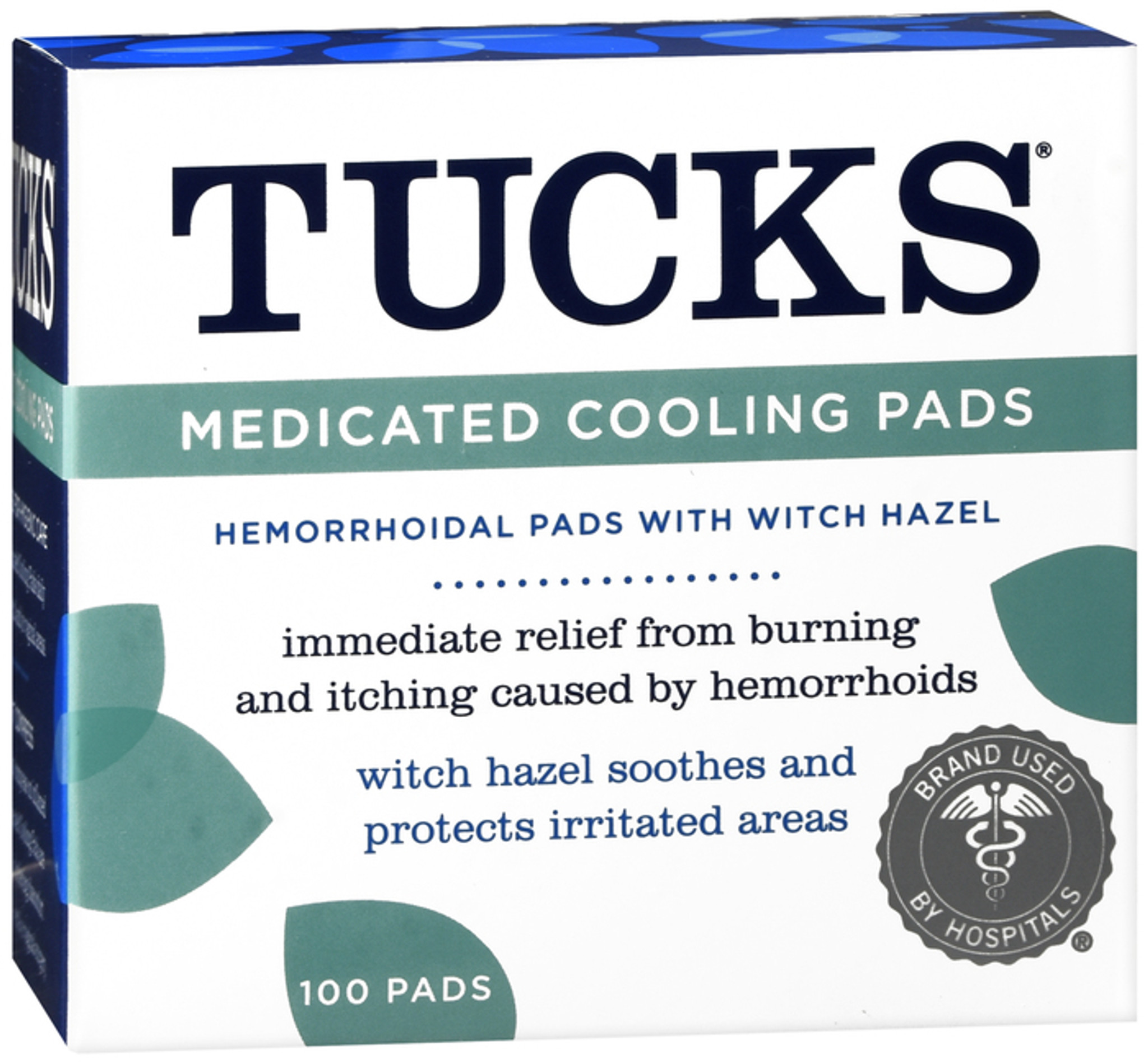 Tucks Medicated Cooling Hemorrhoid Pad with Witch Hazel 100 Count -  drugsupplystore.com