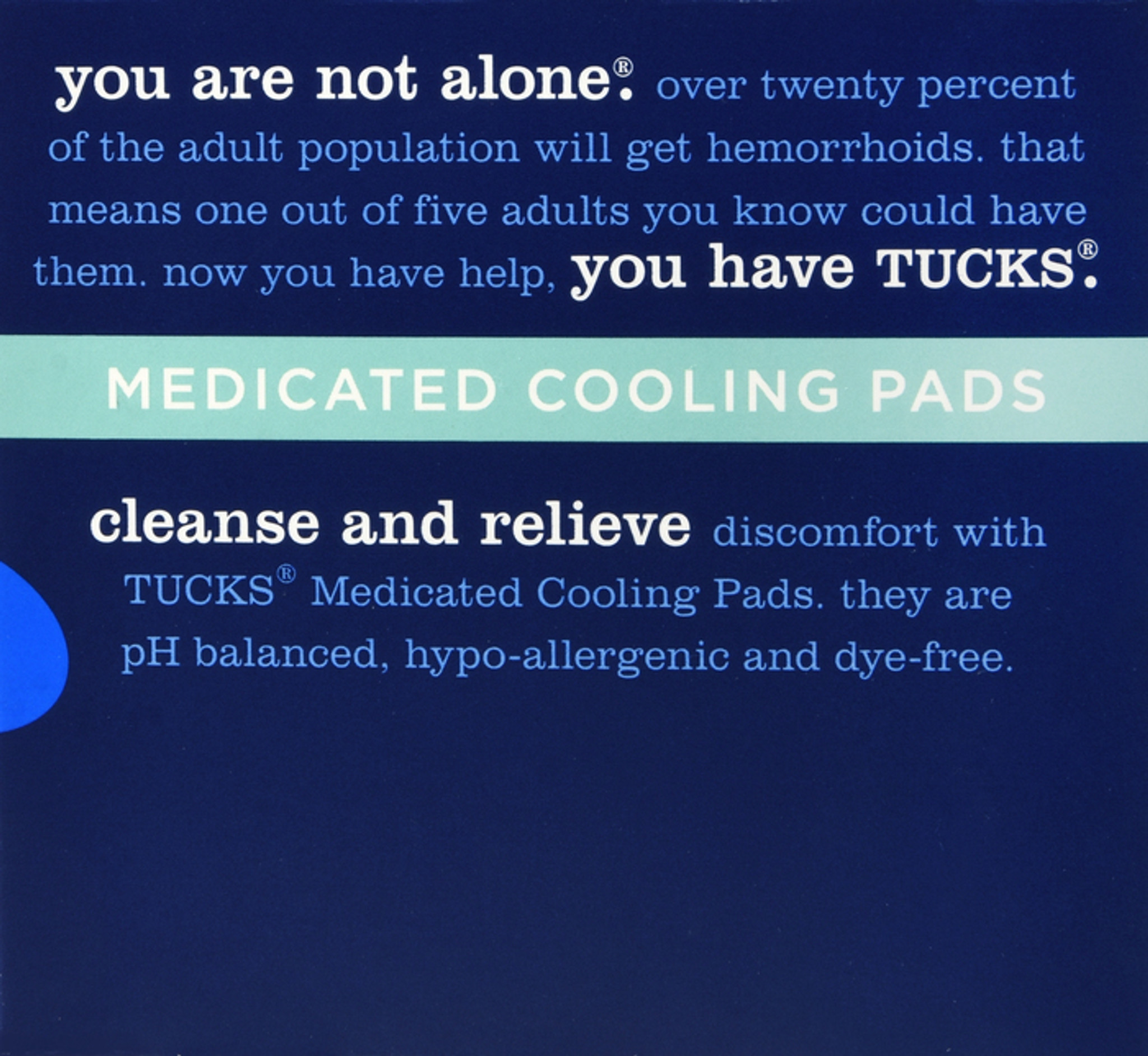 Tucks Hemorrhoid Cooling Pads