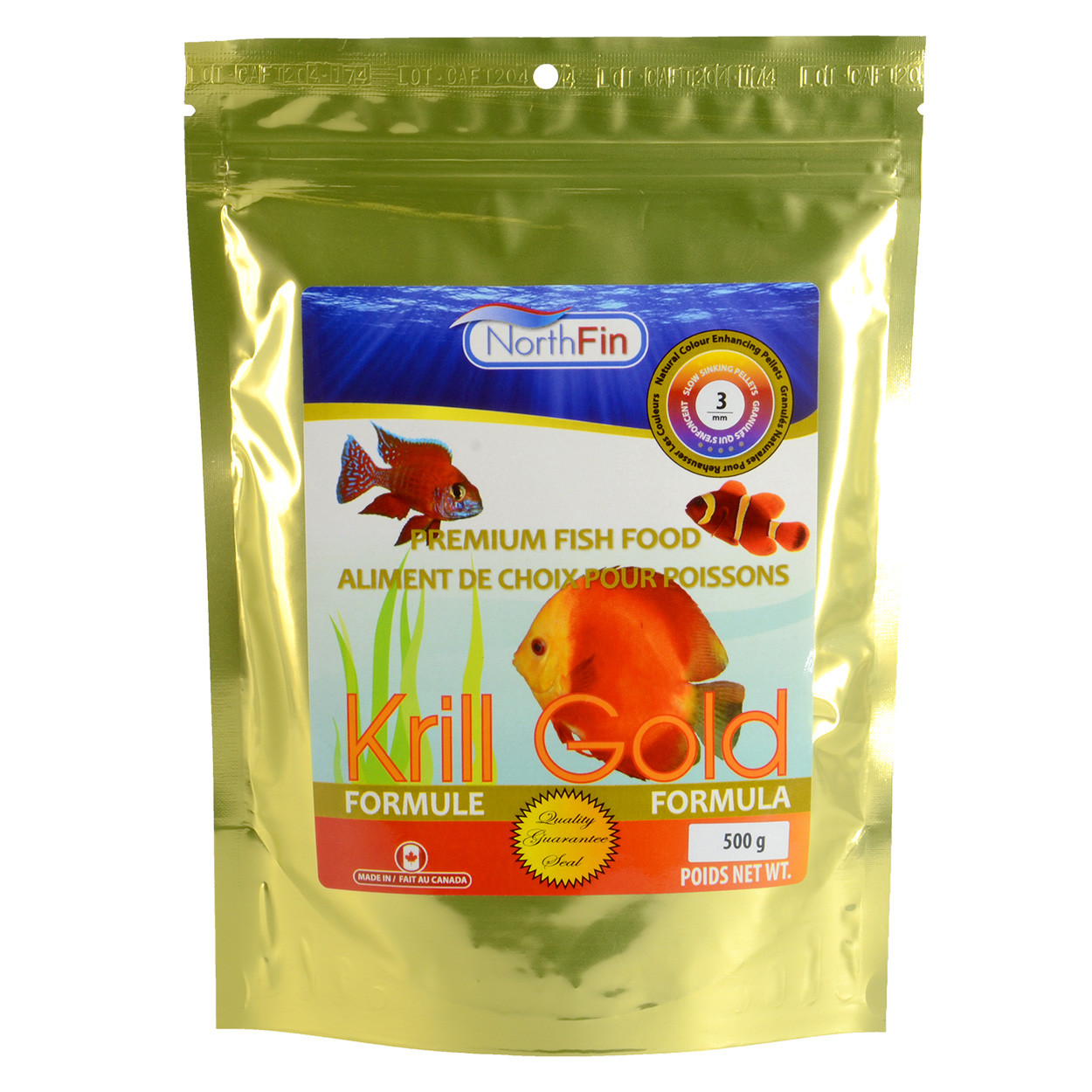 RA Krill Pro Formula 3 mm Sinking Pellets 500 g