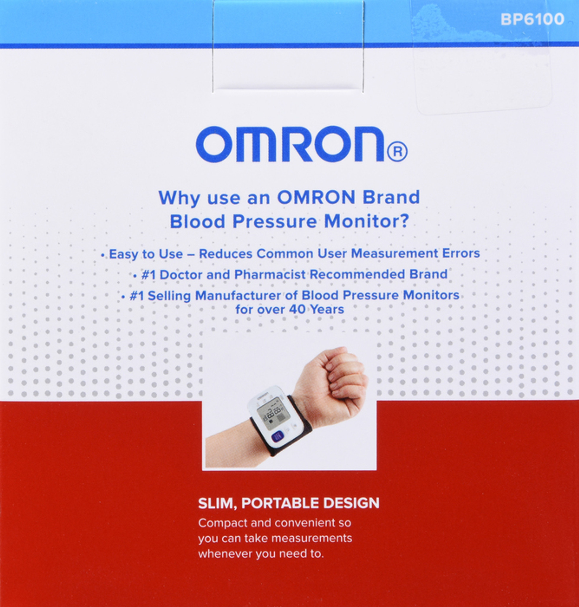 OMRON 7 Series Wireless Wrist Blood Pressure Monitor Black BP6350 -  drugsupplystore.com