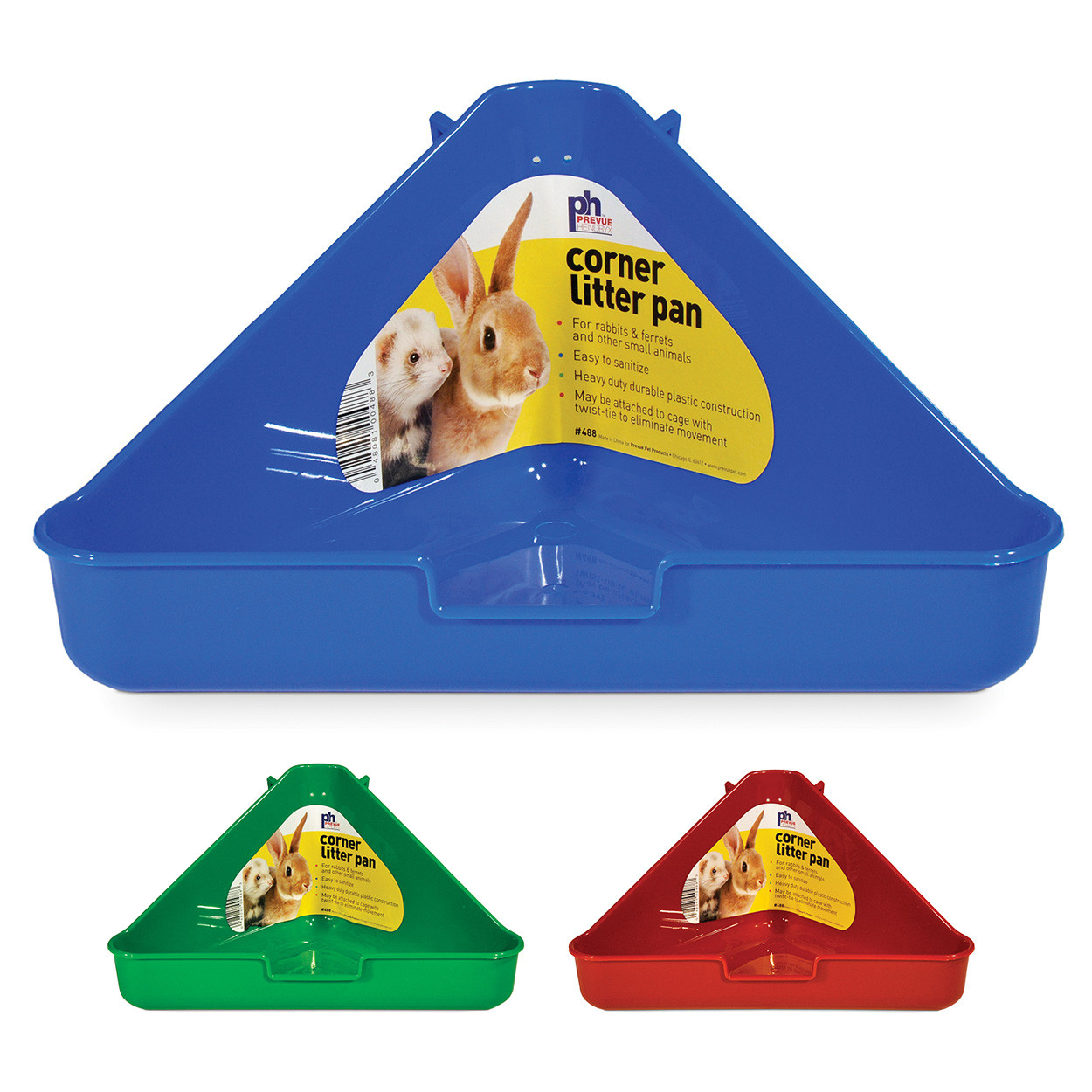 RA Corner Litter Pan
