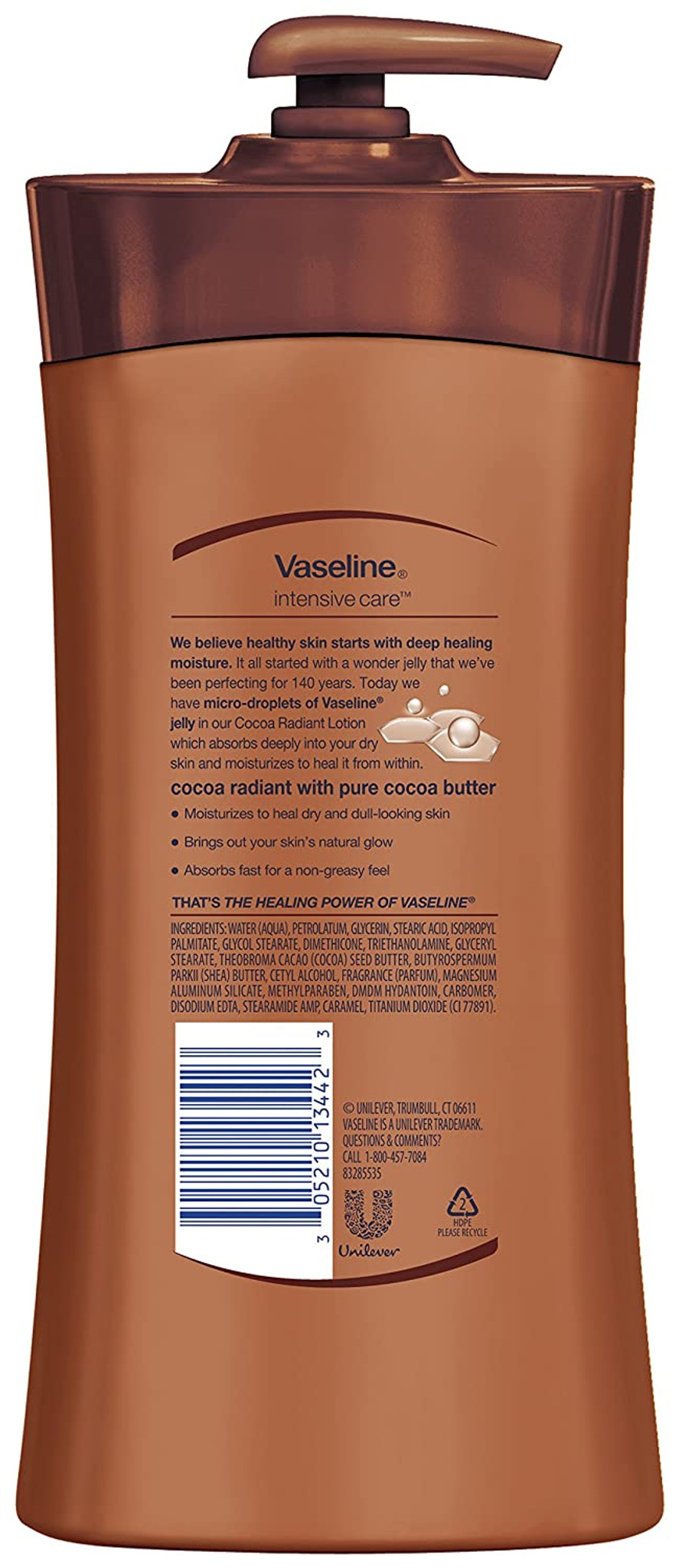 Vaseline Intensive Lotion Radiant 20,3 oz - drugsupplystore.com