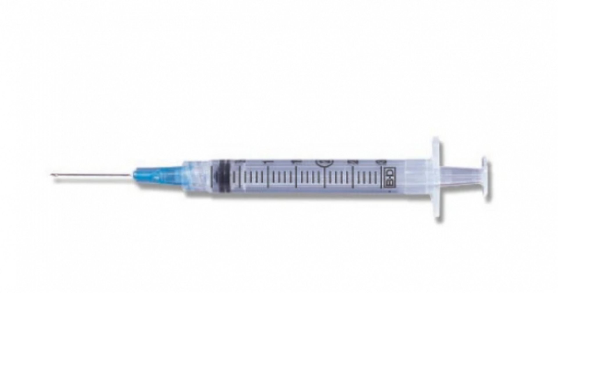 BD Syringe 3ml 21 Gauge 1 Inch Needle 100/box (309575)