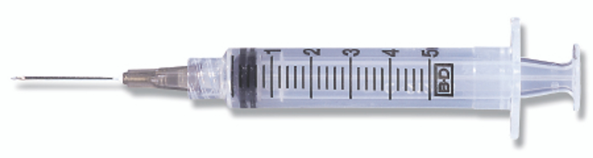MCK-ruisku hypodermisellä neulalla PrecisionGlide™ 5 ml, 22 gauge 1-1/2  tuumaa irrotettava neula NonSafety Box Of 100 - drugsupplystore.com