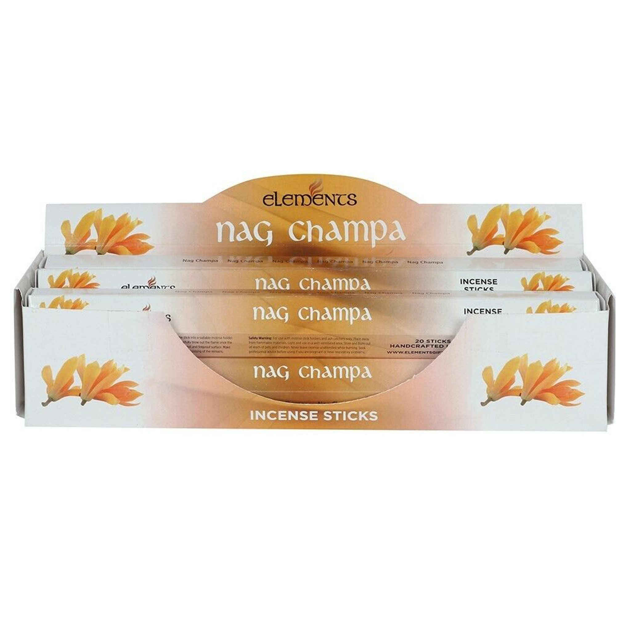 PT Elements Nag Champa Incense Sticks Pack of 6 - drugsupplystore.com