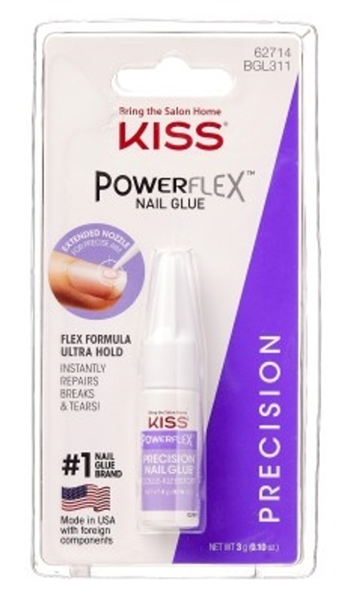 BL Kiss Powerflex Precision Nail Glue 0.10oz - Pack of 3 ...