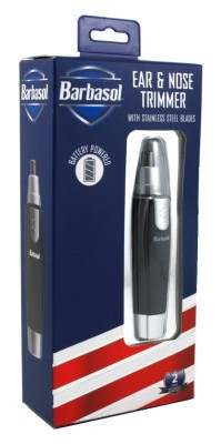 BL Barbasol Trimmer Ear & Nose Battery Powered