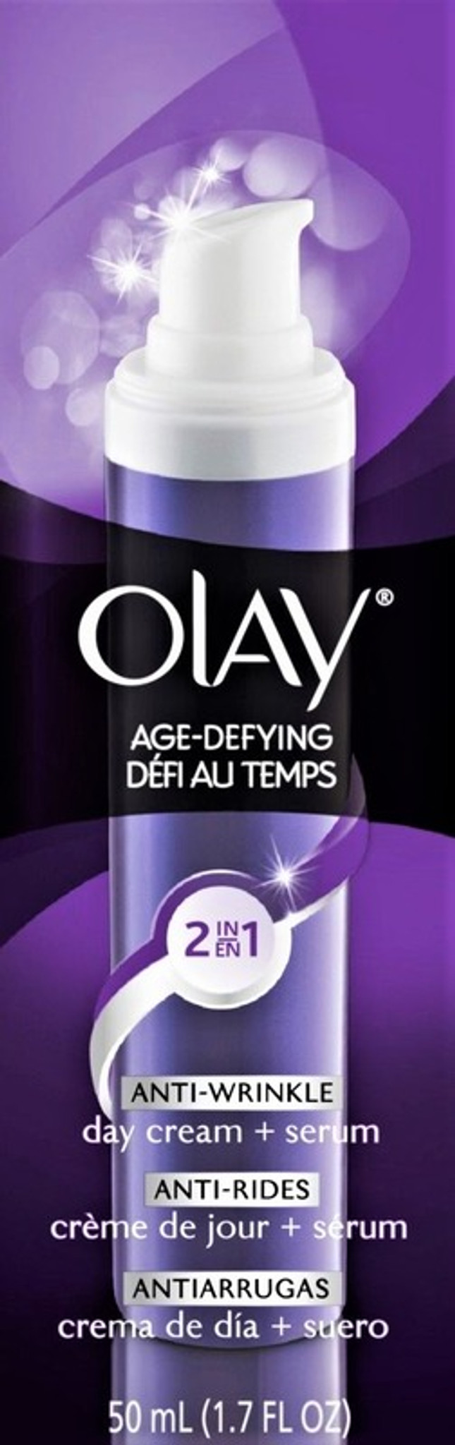 betaling Maak een naam voorzien Olaz leeftijd trotserende 2 in 1 anti-rimpel dagcrème en serum - 1.7 oz
