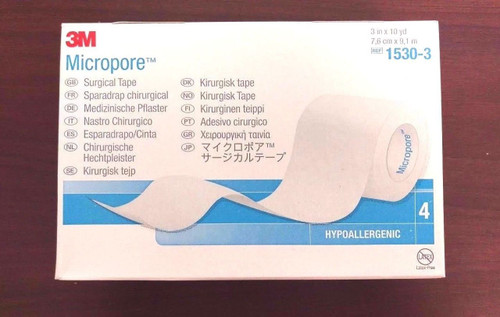 McK_3M_Micropore_Medical_Tape_Skin_Friendly_Paper_3_Inch_10_Yard_Box_of_41