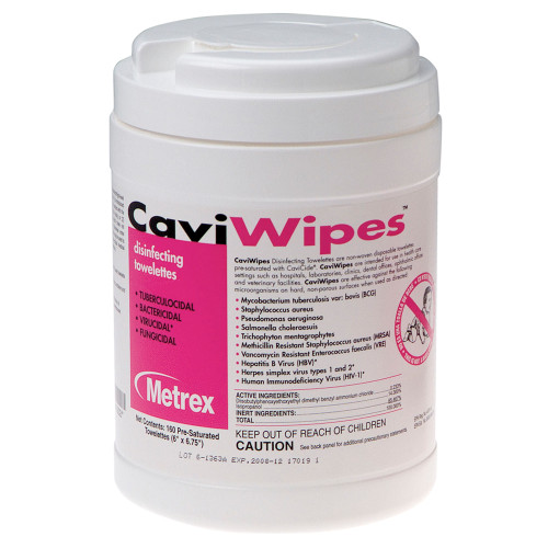 Caviwipes Xl 9" X 12" 65 Wipes/canister 