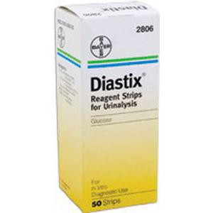 IND Bayer KetoDiastix Reagent Test Strip, Glucose and Ketone