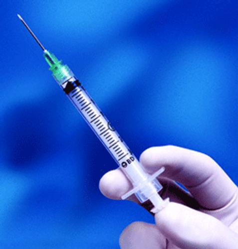 BD Integra 3 mL syringe with detachable needle 25 G x 1 in. 100/box (305270)