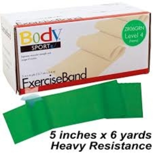  MI BodySport  Exercise Bands Heavy Resistance 6 yards