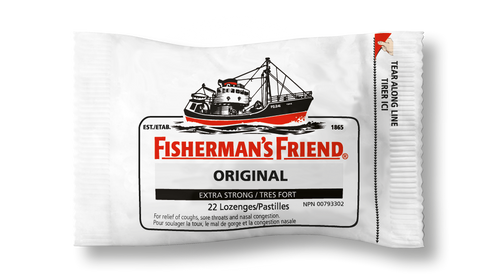 Fishermans Friend Menthol Original Extra Strong cough suppressant 38 lozenge
