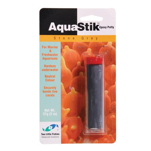 RA  AquaStik Epoxy Putty - Stone Grey - 2 oz
