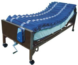 Drive Med-Aire Alternating Pressure Mattress Overlay System with Low Air Loss 36" x 80" x 5"