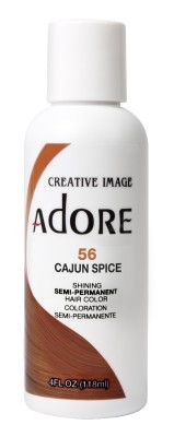 Adore Semi-Permanent Haircolor #056 Cajun Spice 4oz X 3 Counts
