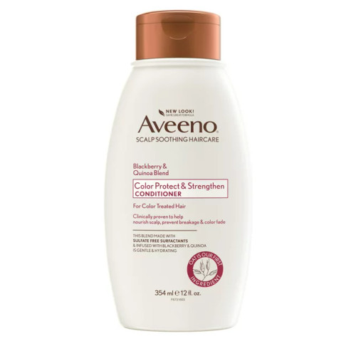 BL Aveeno Conditioner Blackberry Quinoa Protein Blend 12oz - Pack of 3