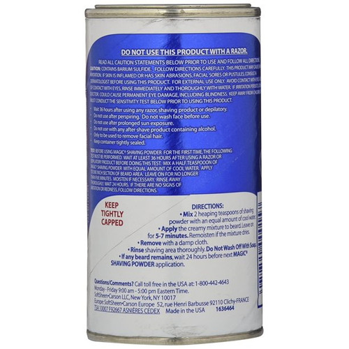 BL Magic Shaving Powder Blue 5oz Regular Strength - Pack of 3