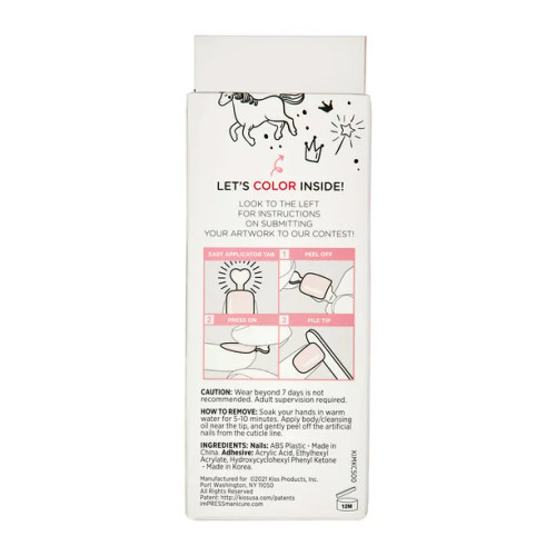 BL Kiss Impress Mini Press On Manicure Besties - Pack of 3
