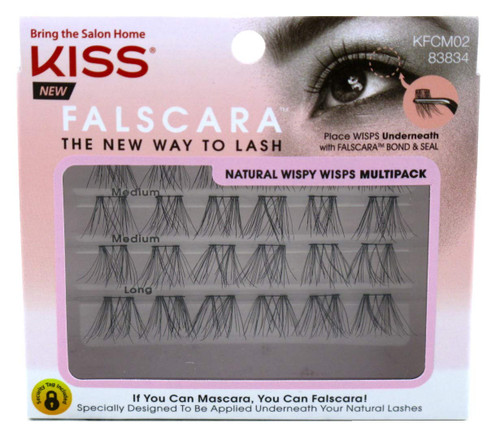 BL Kiss Falscara Natural Wispy Wisps Multi-Pack - Pack of 3