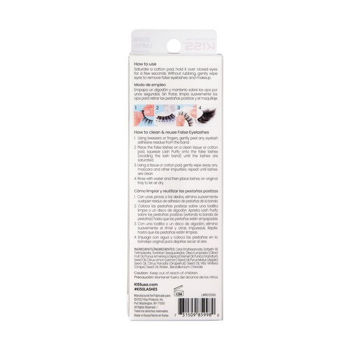 BL Kiss Lash Purify Eye Makeup Remover & Lash Cleanser 1.69oz - Pack of 3