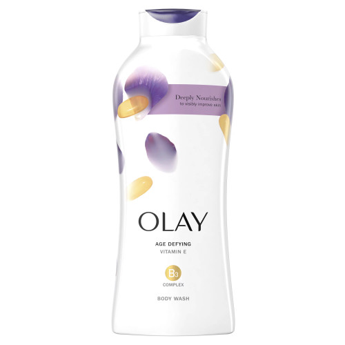 BL Olay Body Wash Vitamin E Age Defying 22oz - Pack of 3