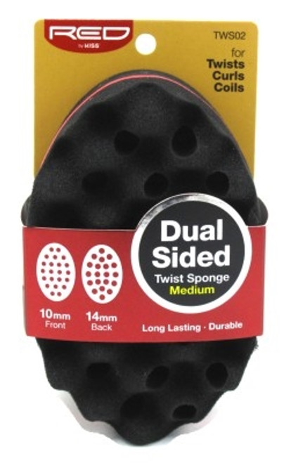 BL Kiss Red Twist Sponge Medium Dual Sided - Pack of 3
